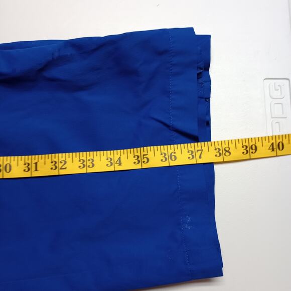 Asics Men Surge Warm Up Track Activewear Pants Blue - Picture 7 of 10